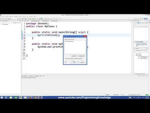 Java Tutorial For Beginners 16   Introduction to Methods HD