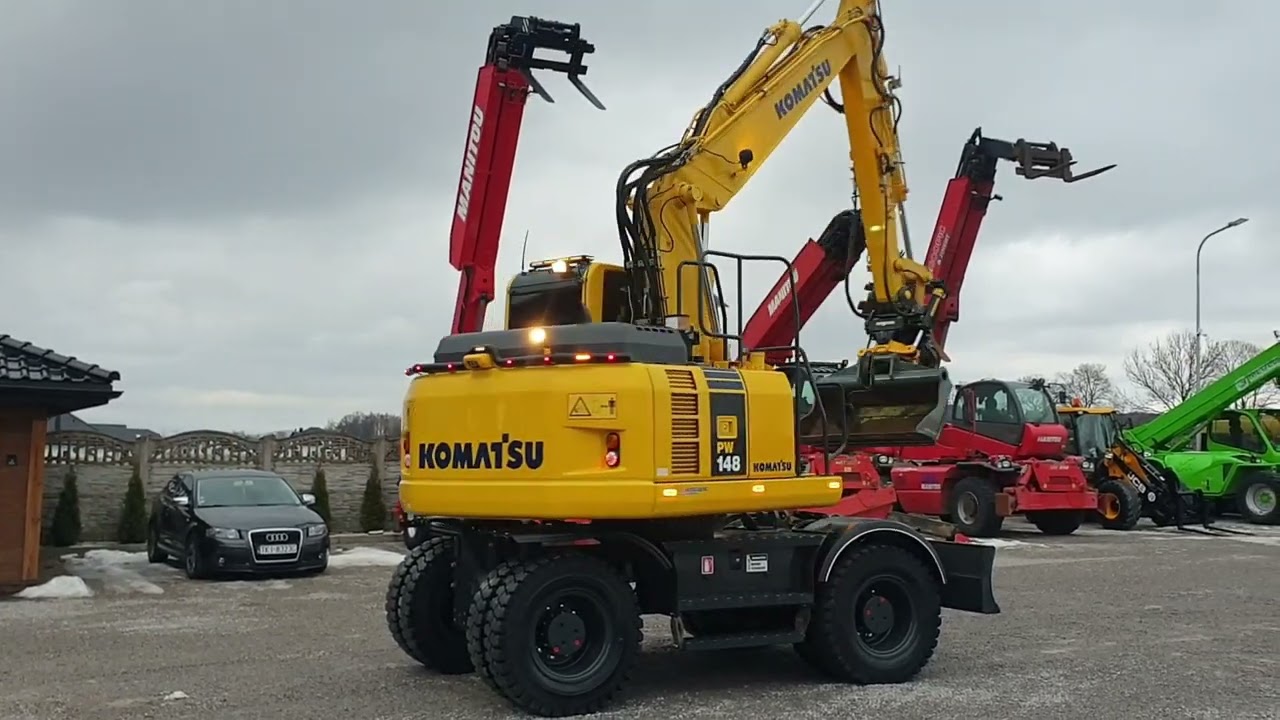KOMATSU PW148-8 ROK 2014