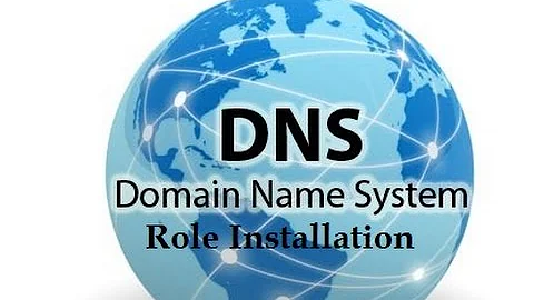 Windows Server 2012: Install DNS (Domain Name System)Role.