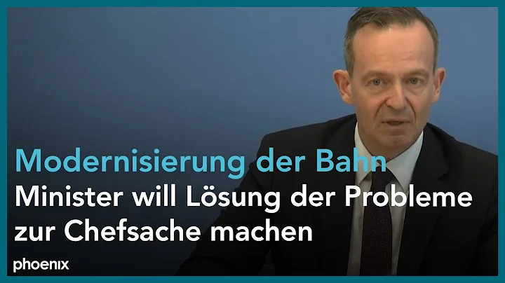 Zukunft der DB und der Schiene mit Volker Wissing,...