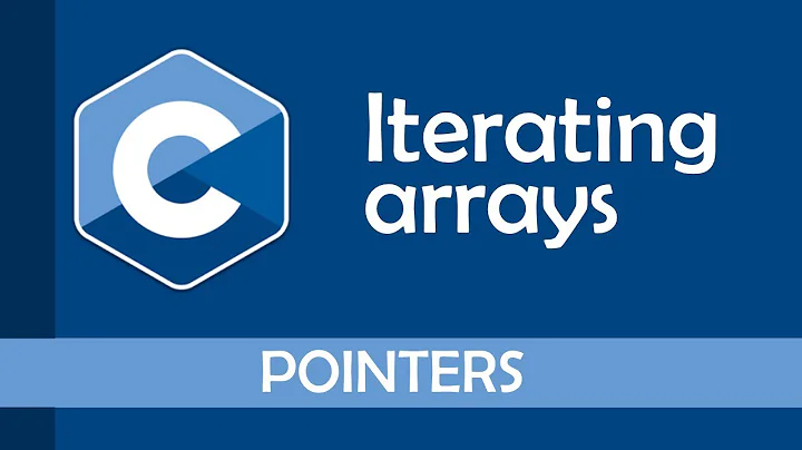 Iterating over an array using pointers