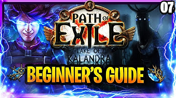 Path of Exile Lake of Kalandra Beginner Guide PoE Full Walkthrough 3.19 PoE Part 7 Act 7