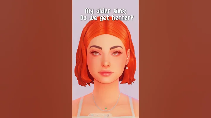 MY OLD SIMS VS MY NEWER SIMS | The Sims 4 #sims #shorts #thesims #sims4 #thesims4