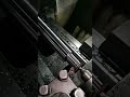 El torno CNC encargado por un cliente chileno procesa piezas