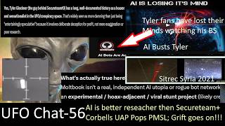 UFO Chat with Paul -56 Secureteam 10 Busted by AI again + Syria UAP Leak UPDATEs +UAP vids analyzed