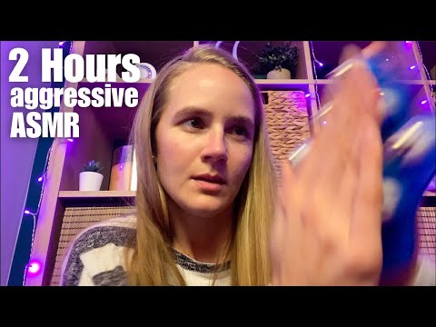 2 Hours Fast & Aggressive ASMR Only