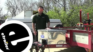 etrailer | Breaking Down the UWS A-Frame Trailer Toolbox