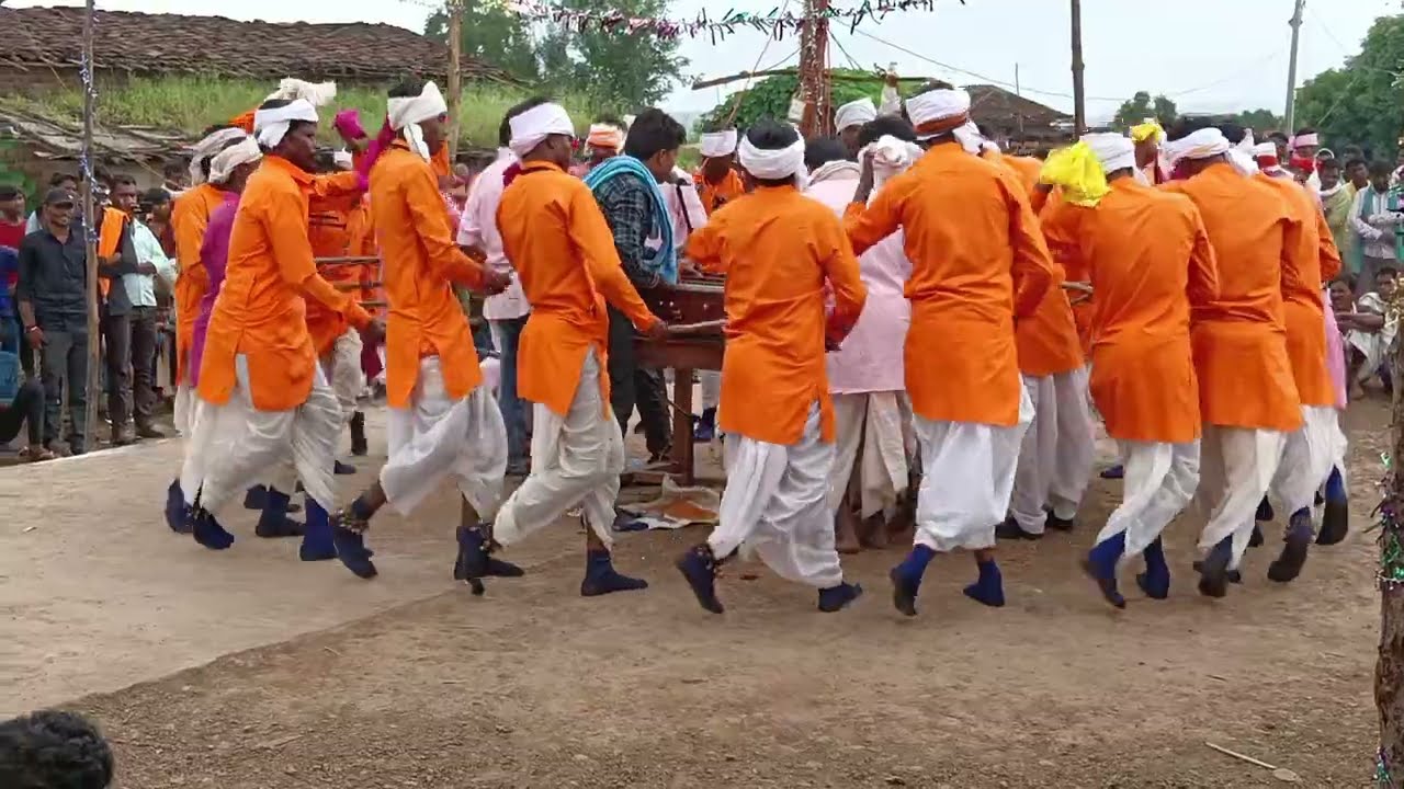 डंडा प्रतियोगिता ग्राम गोलखेड़ा 2024 #आदिवासी डंडा नाच #koya toor pk