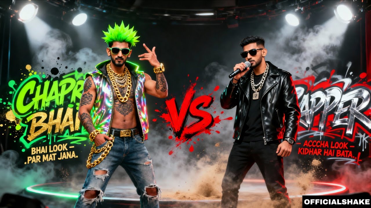 CHAPRI BOYS (VS) RAPPER | AI KI EK FUN RAP | @OfficialShake-06 - YouTube