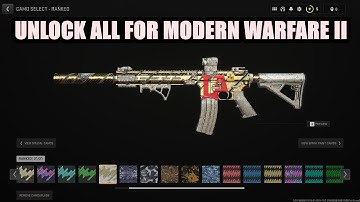 Unlock All Tool for Warzone 2 / Modern Warfare 2