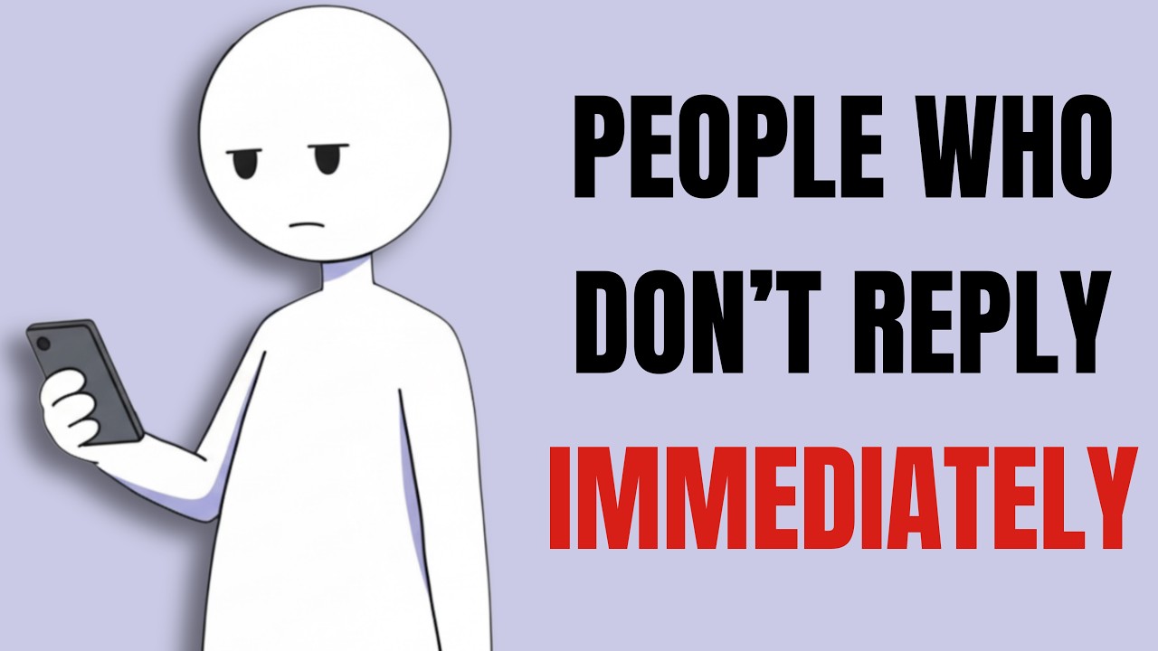 Psychology of People Who Don’t Reply Immediately