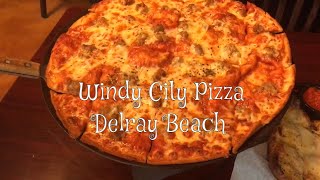 BEST Chicago style PIZZA in Delray Beach!-Windy City Pizza