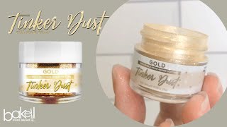 Edible Glitter for Cakes - Gold Shimmer, Sparkle & Super Shiny | Tinker Dust® | Bakell®