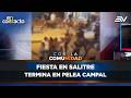 Fiesta en Salitre termina en pelea campal | En Contacto | Ecuavisa