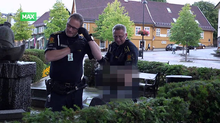 Drunk man makes Norwegian police laugh (English subtitles)