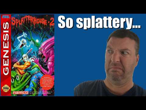 How to beat SPLATTERHOUSE 2 Sega Genesis Walkthrough Complete