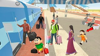 🤔 uncle ne gaoun ko leke Gaye 😱 indian theft auto simulator || indian bike 3d  screenshot 3