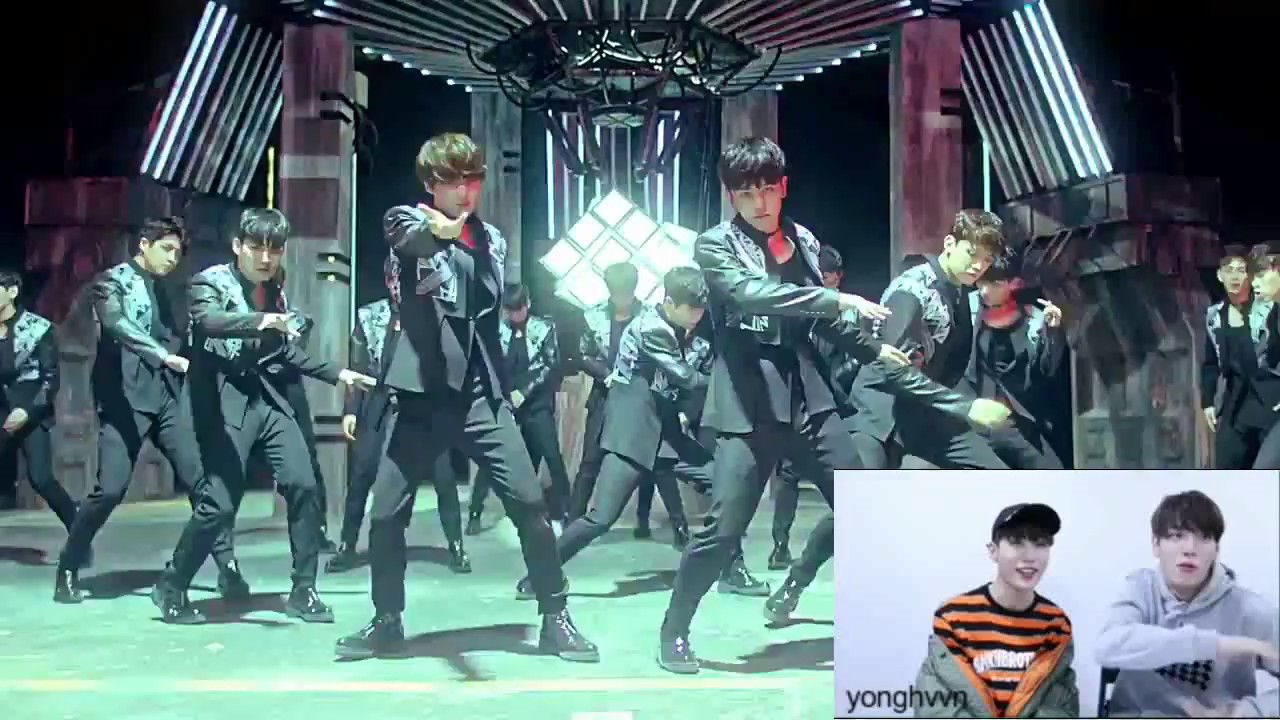 kim yonghyun han hyunuk reaction e mv boys24 kim yonghyun han hyunuk reaction e mv boys24