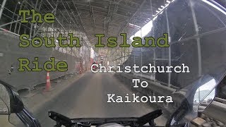 South Island Ride.  Christchurch To Kaikoura.