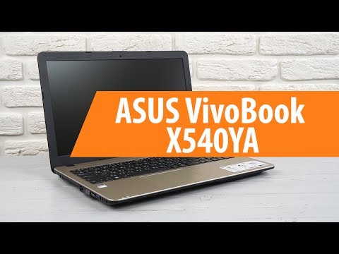 Распаковка ASUS VivoBook X540YA / Unboxing ASUS VivoBook X540YA