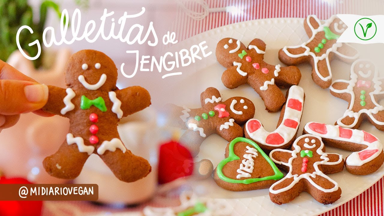 GALLETAS DE JENGIBRE #VeganaEnNavidad 🎄 / Midiariovegan