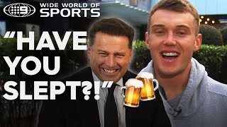 Patrick Cripps Epic Hungover Interview Wide World Of Sports