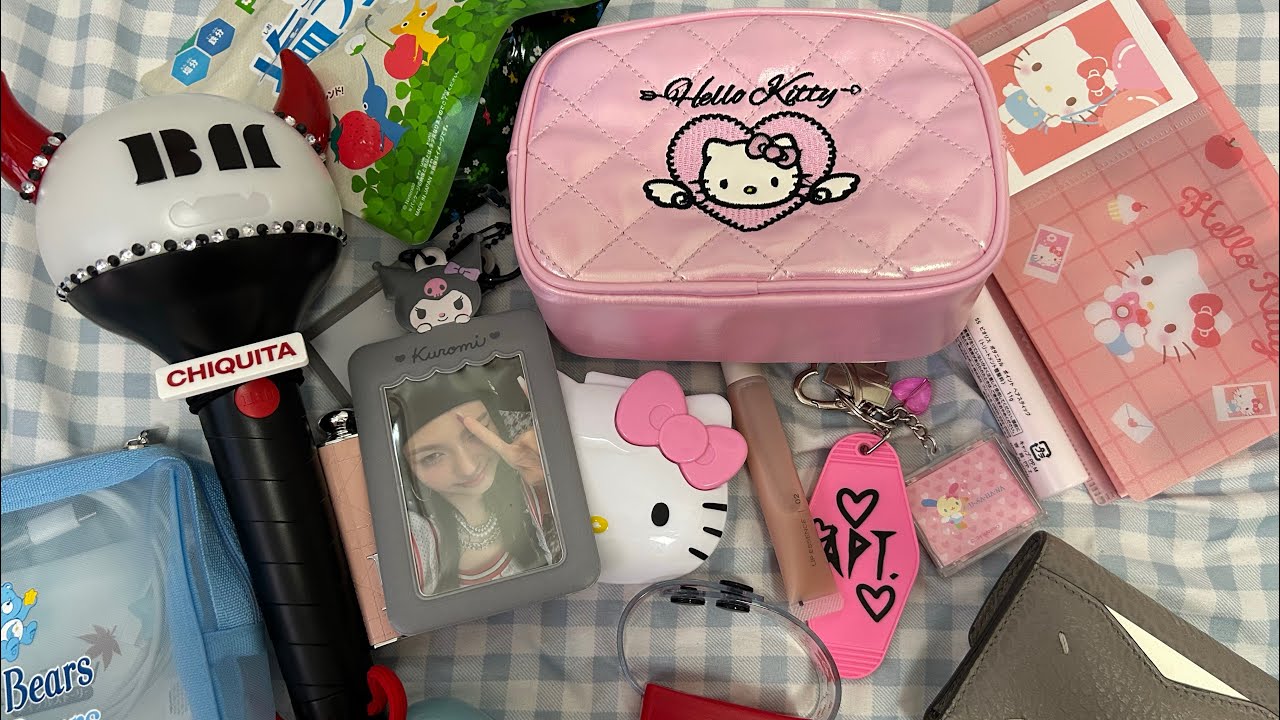 What’s in my bag ☘️ 参戦バッグの中身紹介 k-pop YGオタ