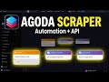 Agoda Scraper Automation + API - 1 click deploy workflow!