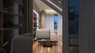 Modern Living Room & Dining Area Design | Elegant Home Interior Inspiration 2026 #interiordesign