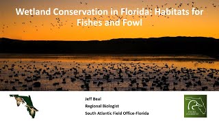 Florida Oceanographic Coastal Lecture Series - Wetland Conservation in Florida