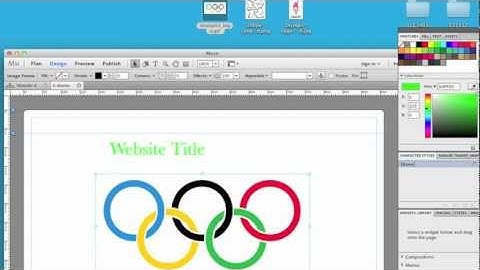 Instructional Video for Adobe Muse