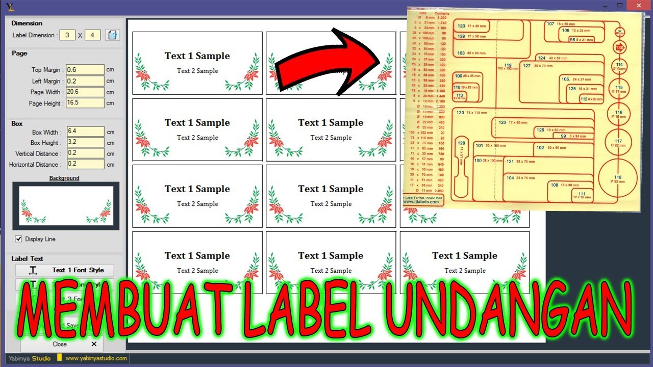 download label undangan 103 excel download label undangan 103 excel