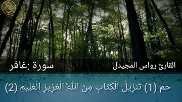 ماتيسر من سورة غافر بصوت القارئ رواس المجيدل