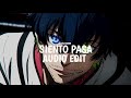 SIENTO PASA KVRXD DJ SUKKU Leafnovel Slowed Edit Audio