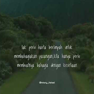 Story wa kata kata kesetiaan