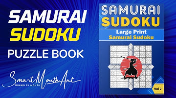 Samurai Sudoku Puzzle Book Volume 2, Samurai Sudoku Puzzle Book, Samurai Sudoku Large Print.