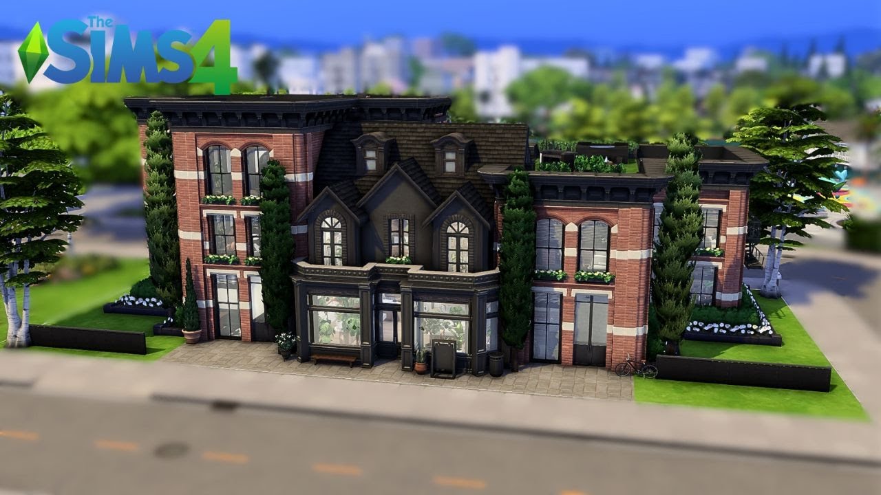 PLANT SHOP + APARTMENTS ✨NEW PACK GIVEAWAY ✨The Sims 4 Stop Motion