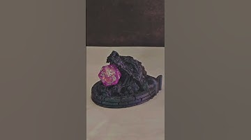 Dragon D20 Dice Guardian Now available on Etsy! #tabletop #dnd #dragon #3dprint #etsysmallbusiness