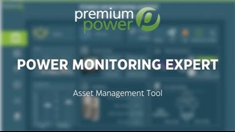 Asset Management - Power Monitoring Expert