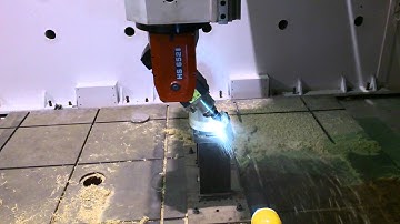 Chung Kung 5 axis CNC process stairs  handrail