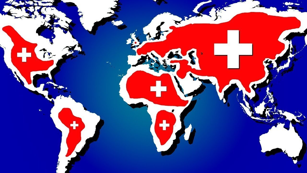 Швейцарская империя карта