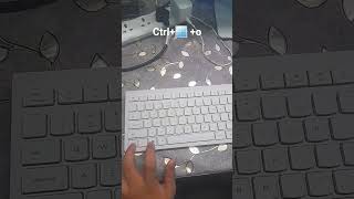 how to open on screen keyboard #edit learn computer basic shortcut key abhinav2.0