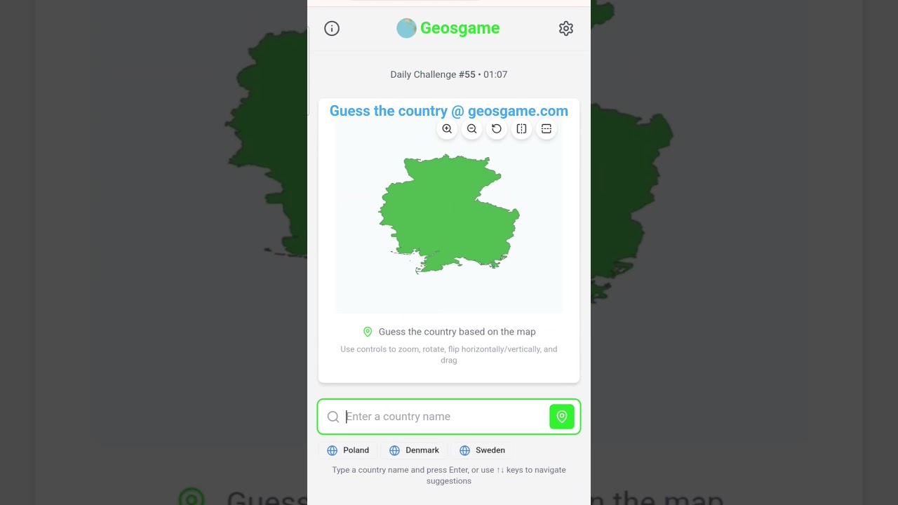 Guess the country @ geosgame.com.#guess #the #country #countries #of #the #world #quiz #world #map