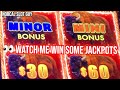  winning big double jackpot hand pays on buffalo link  norcal slot guy