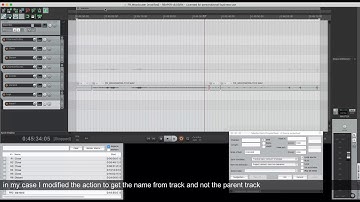 Reaper // Audio Asset Render Organization Workflow
