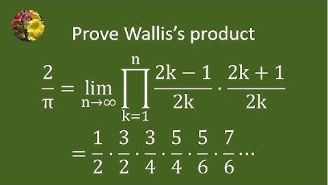Proving Wallis