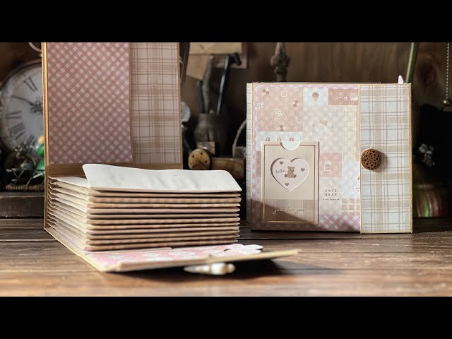 No265折り紙(デザインペーパー)収納ファイル🎶おすそ分け風に