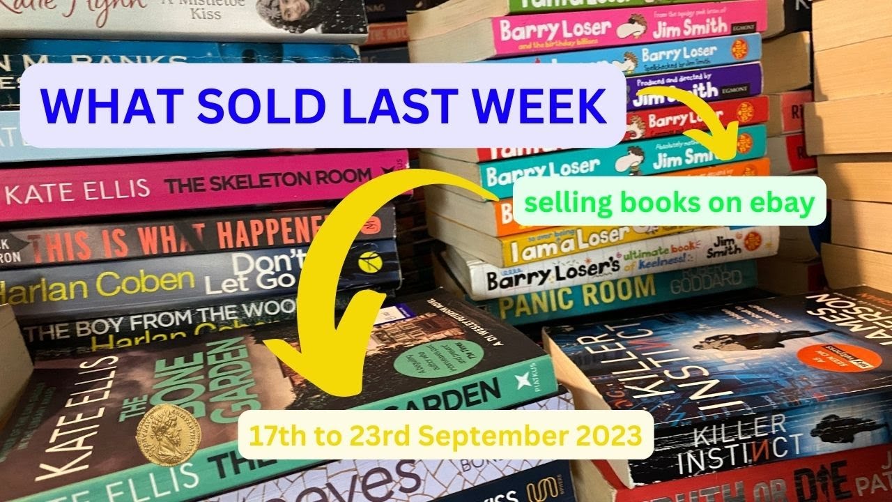 What Sold in my Ebay Bookstore Last Week YouTube