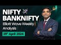 Nifty prediction and bank nifty elliott wave analysis for monday  29 april 2024  chartkingz