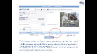 Package Tracking Software Feature: Student Housing Package Tally